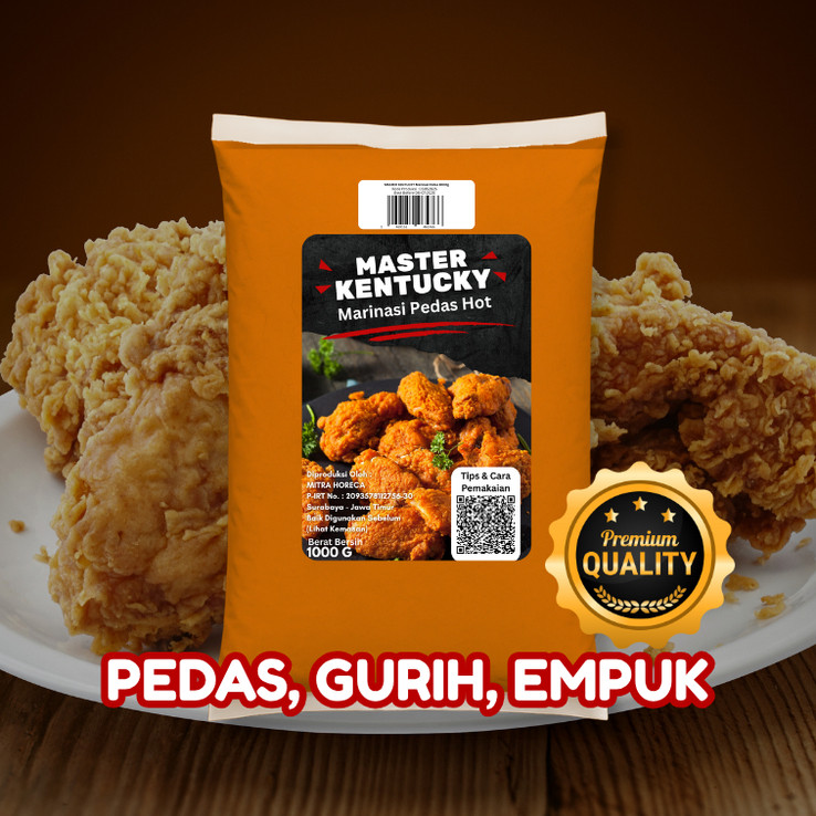 

Master Kentucky Marinasi Pedas 500gr