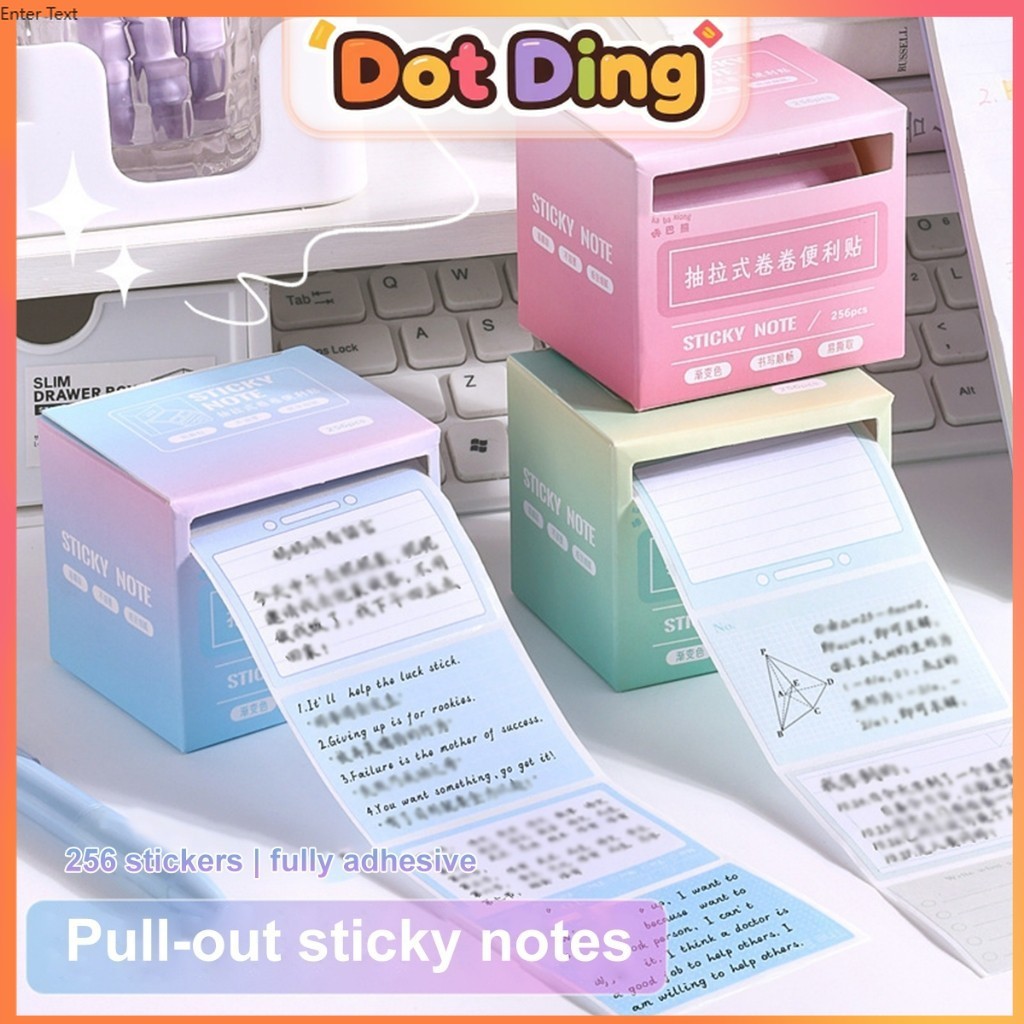 

[DOTDING] Pull-out Post-it Note Bernilai Tinggi Stiker Pertanyaan Pertanyaan Yang Salah Untuk Siswa Dengan Stiker Label Indeks Lengket Lengkap Untuk Perlengkapan Kantor Sekolah