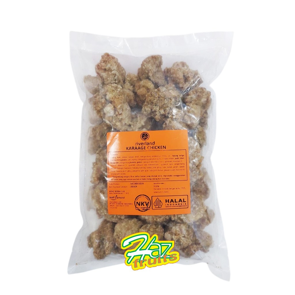 

Riverland Chicken Karaage 1 Kg - Ayam Goreng Jepang