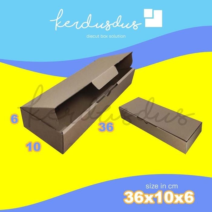 

36x10x6 cm kardus carton box diecut pizza kue packing packaging