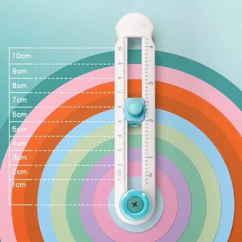

1Pcs/Set Circle Cutter Circular Paper Cutter Paper Knife DIY Handmade Compass Knife Cutting Edge Artifact Cutting round