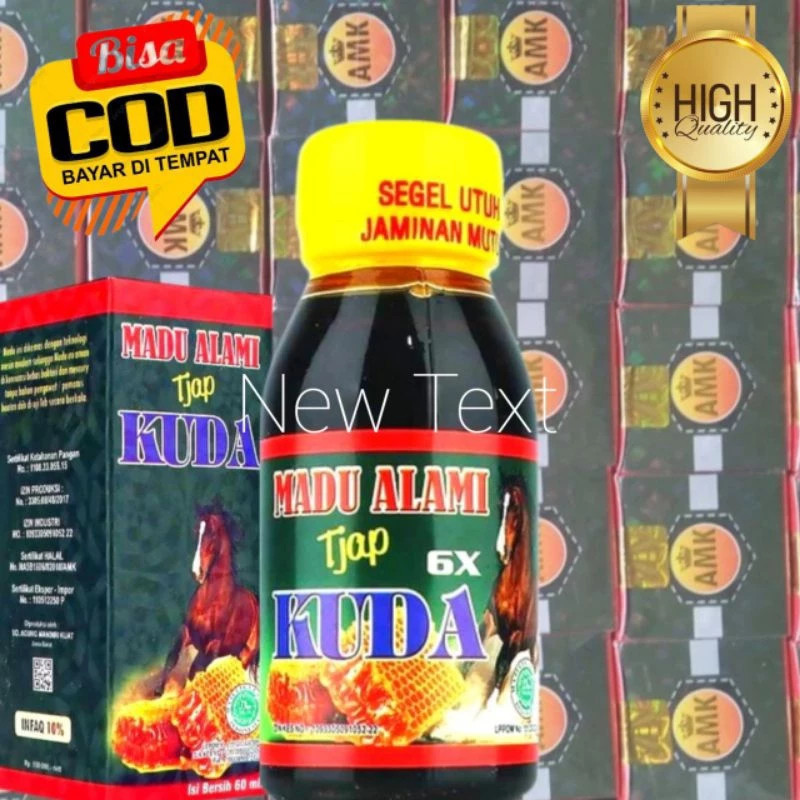SanataKompas - tjap Madu Tonik Madu Alami 6x Madu Super CAP KUDA LIAR buktikan ketangguhan anda deng
