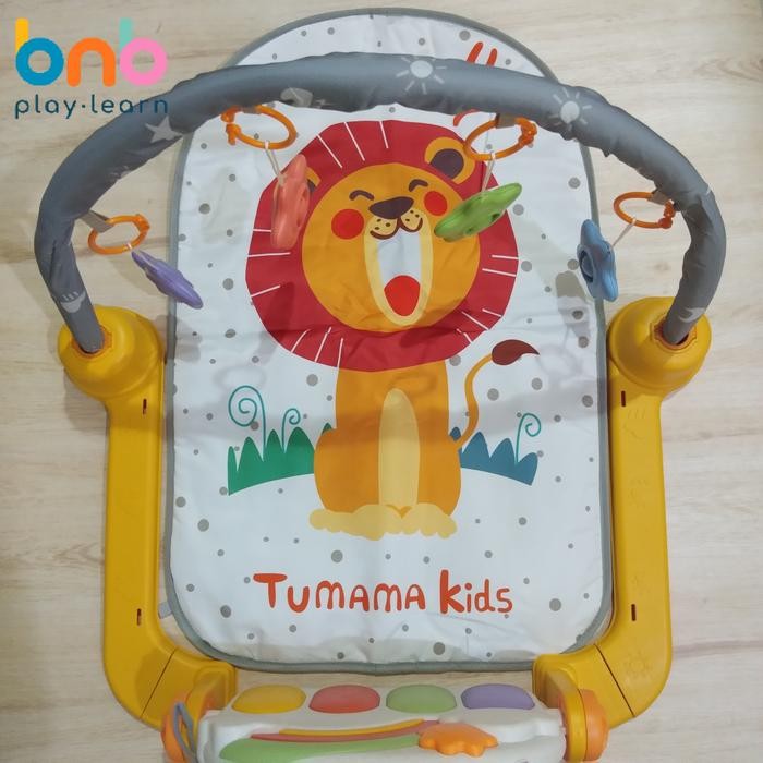 Tumama Play Gym Musical Playmat Baby - Lion