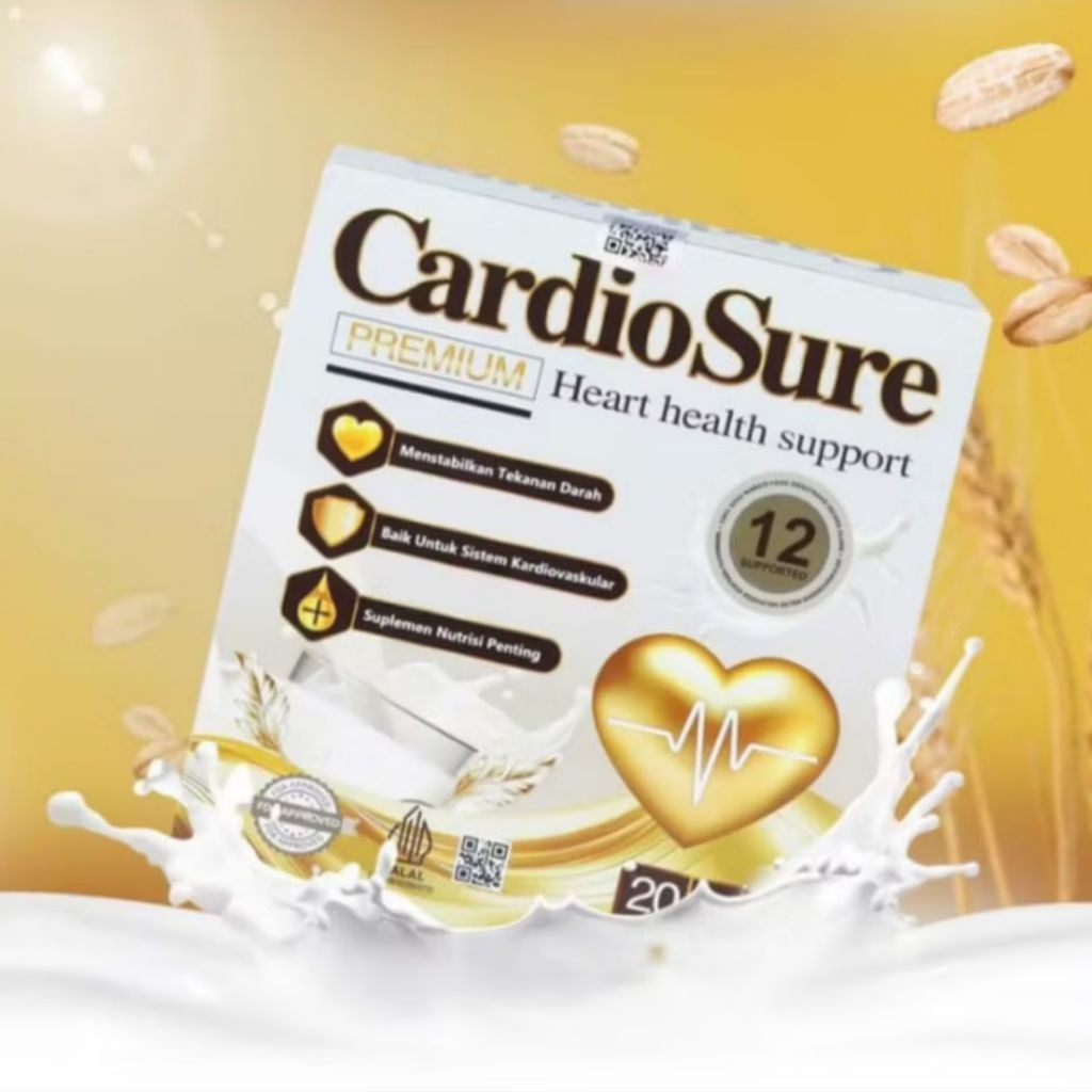 

Cardiosure Milk Original Susu Kesehatan Jantung