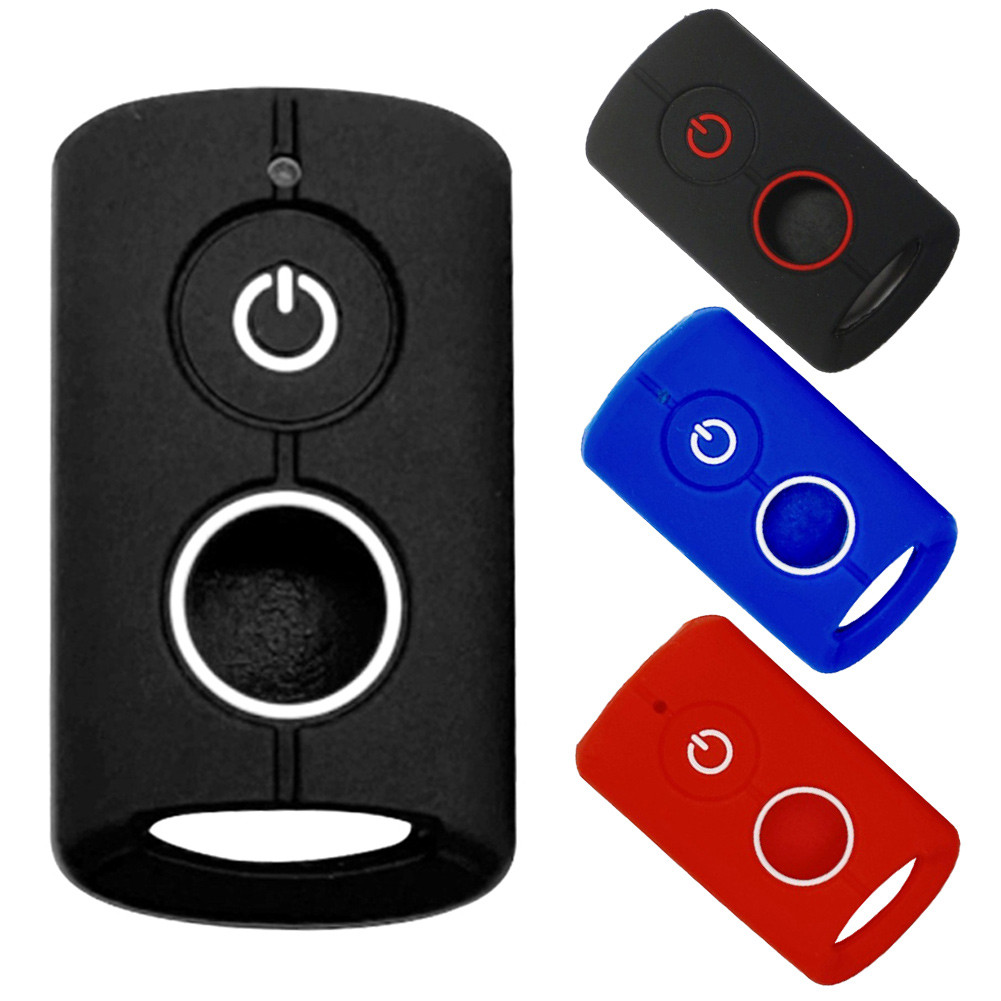 Silicone Motor Remote Key Fob Case For Yamaha Nmax 2021/2022 NVX NVX155 XMAX XMAX300 QBIX AEROX JAUN