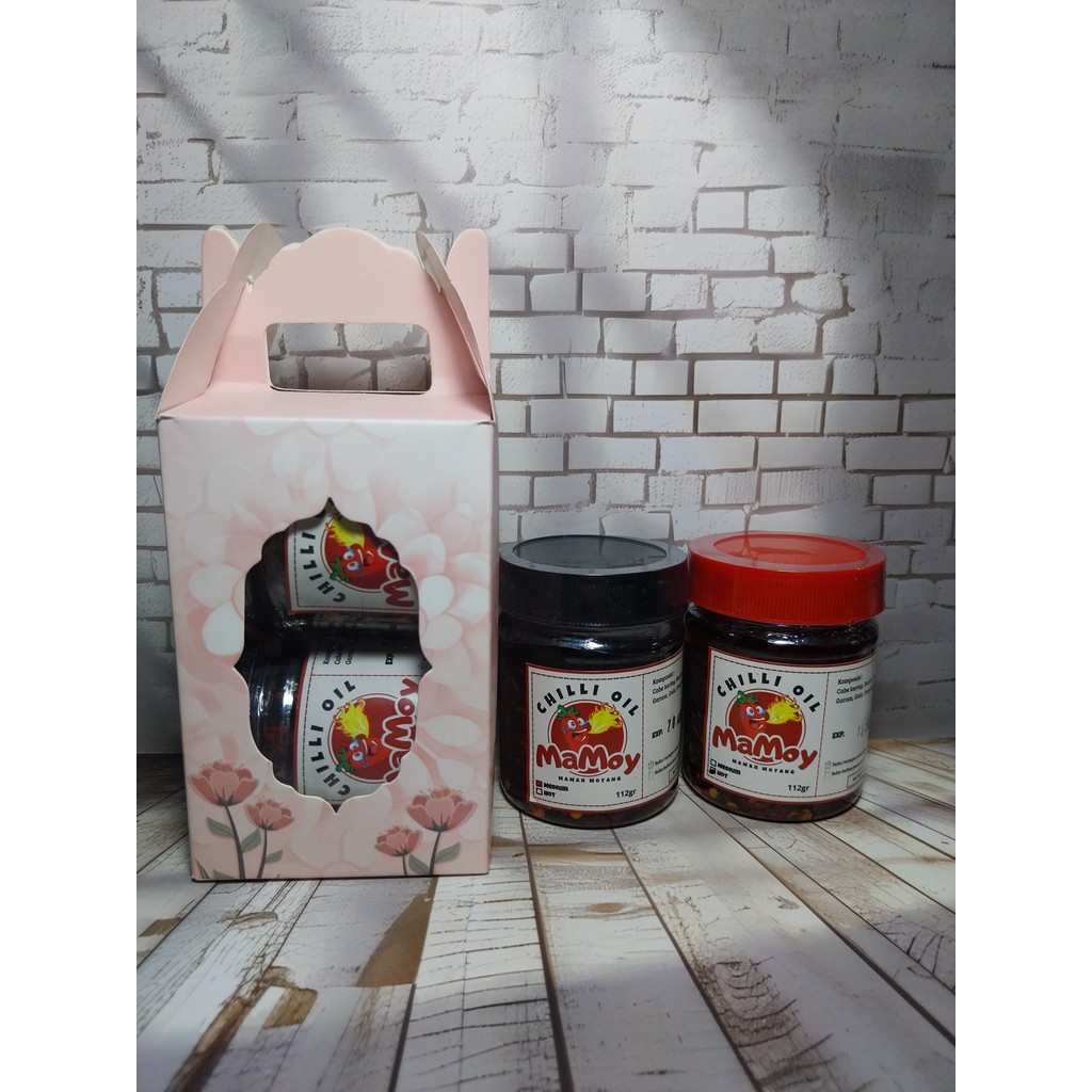 

Merchandise Chilli Oil Mamoy Paket 2pcs Mix Pedas Sedang - Nendang Halal 112g