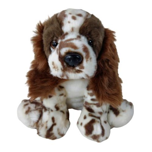 Terbaru Boneka Binatang Anjing Bulldog Mainan Hadiah Anak - Ukuran M - Spaniel Bintik