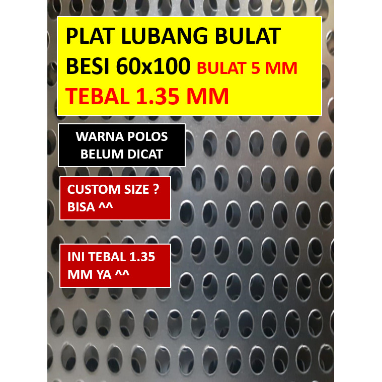 Tebal 1.35 mm - 60x100 cm - Ram Speaker - Grill Speaker
