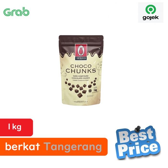 

Tulip Choco Chunks Dark Compound 1kg