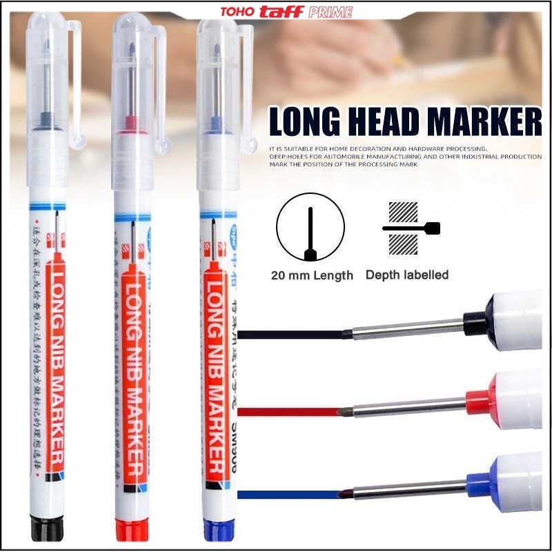 

Toddi Spidol Kepala Panjang Long Nib Head Marker Waterproof - 317