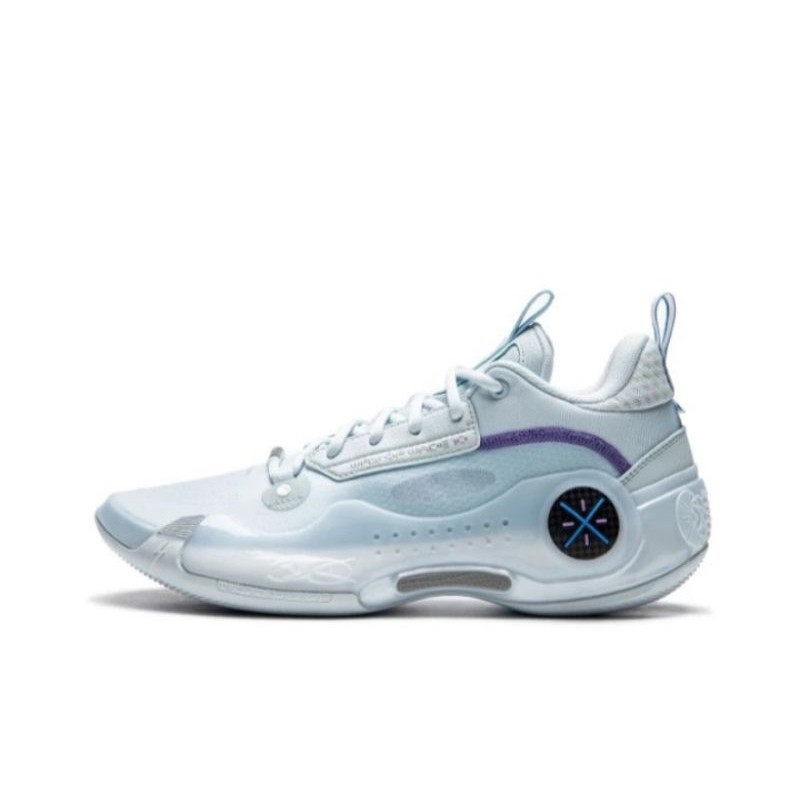 W-COLLECTION / Basketball Shoes New- Li-Ning WOW 10 low " Ice "