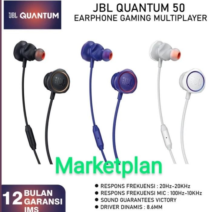 Terbaru jbl quantum 50 earphone handset garmin original garansi resmi - Quantum50 unggu
