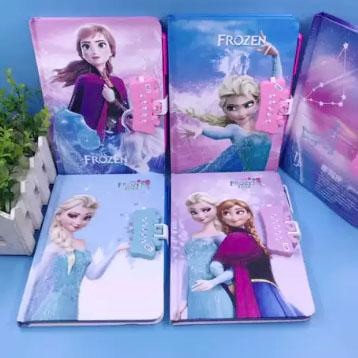 

Buku Tulis Motif Frozen Sanrio Buku Catatan Notebook Agenda Diary Kode Pin Privasi Aman Buku Tulis Kertas Catatan Pribadi Jurnal Buku Binder Hardcover Kunci Gembok Motif Lucu Anak Anak Elsa Ana Kuromi My Melody Cinamoroll - Series Frozen