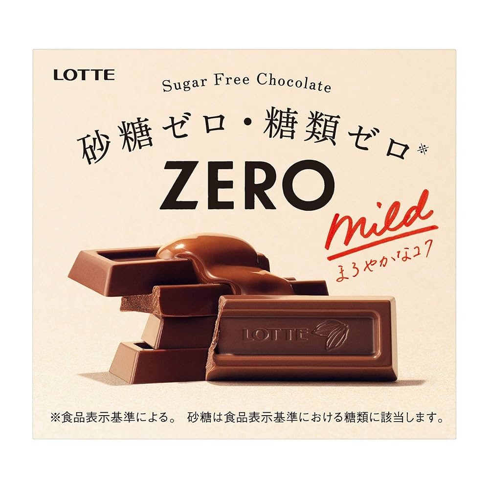 

Lotte ZERO Sugar Premium Chocolate JAPAN