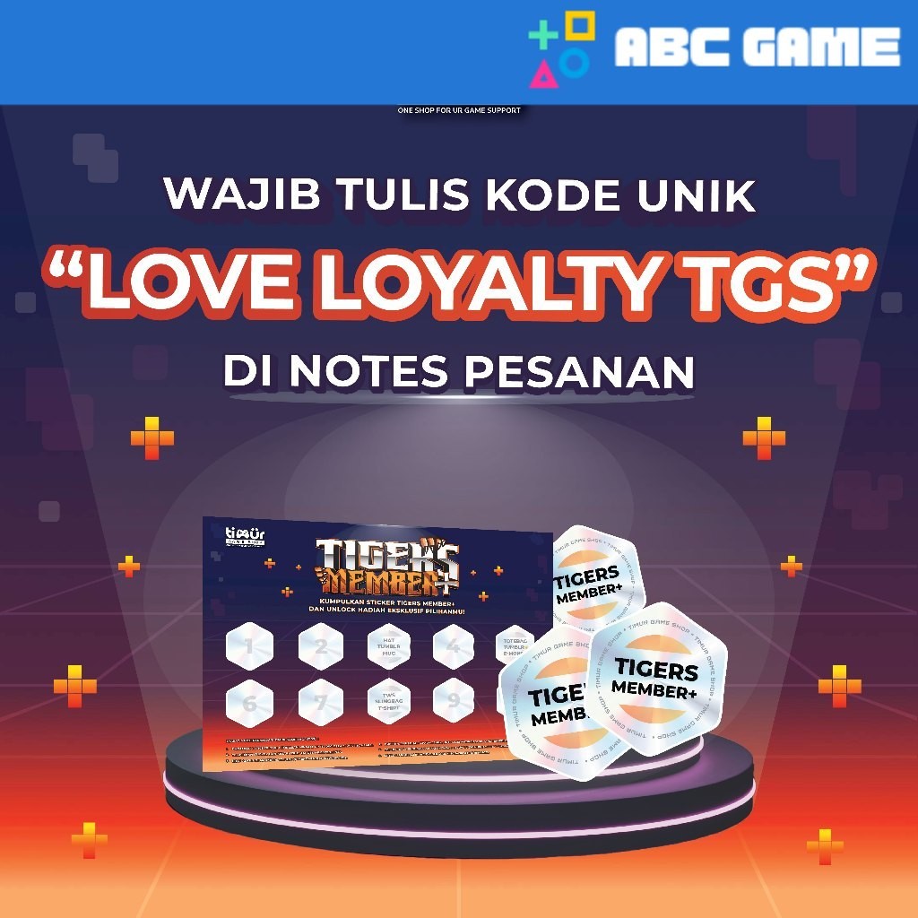 Timur Game Shop Loyalty Program Tigers Member+ Shopee - Hubungi Admin TGS
