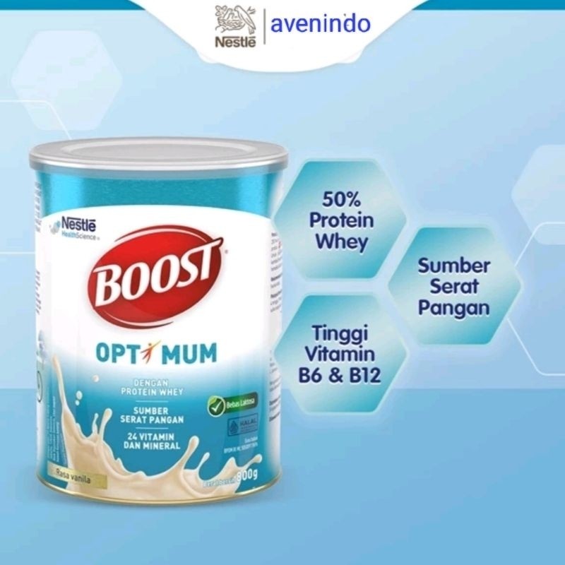 

TERLARIS susu nutrisi masa penyembuhan dari sakit boost optimum 800 gram ORIGINAL