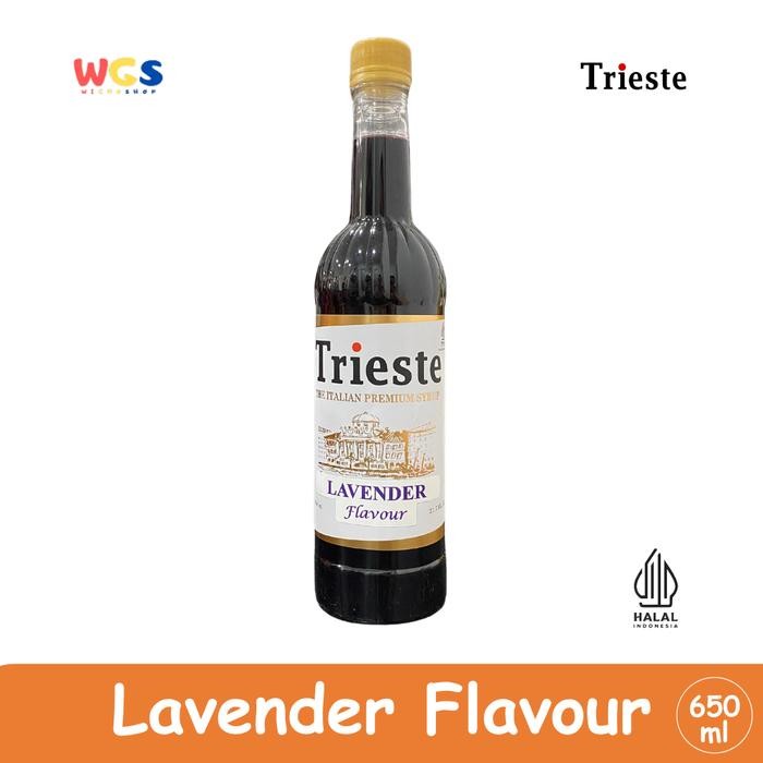 

Syrup Trieste Premium - Varian Fresh Flavour - 650 ml - Lavender