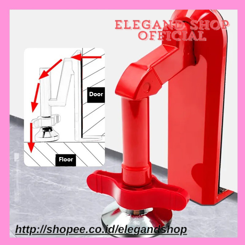 Portable Door Locks Self-Defense Door Stop Travel Accommodation Door Stopper  Security Device Hotel 