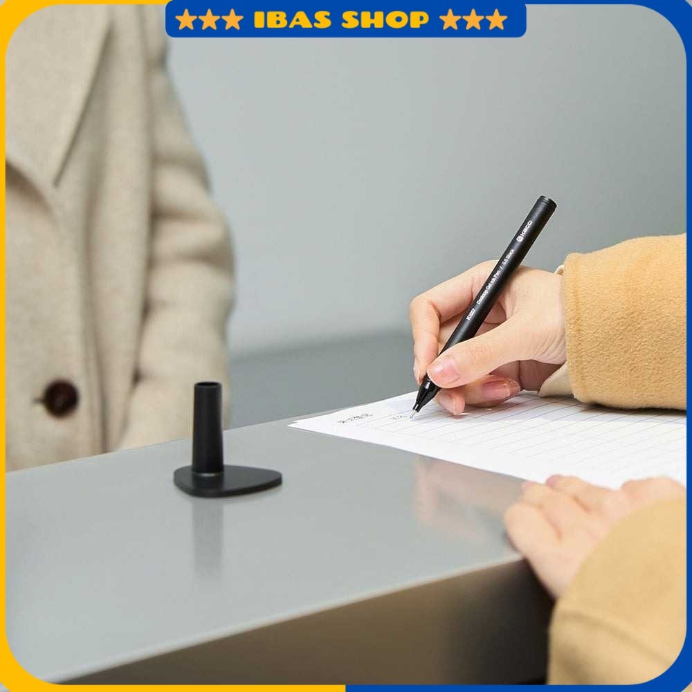 

Kaco JUMBO Pulpen Gel 0.5mm Desktop Quick Dry Black Ink 1 PCS - K1057