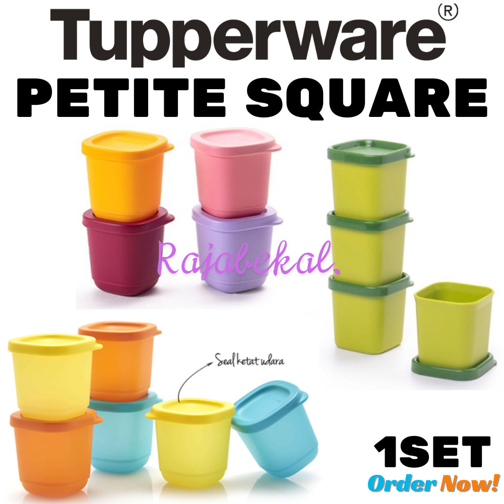 [BIG SALE] PROMO Tupperware  Petite Square wadah MPASI wadah bumbu