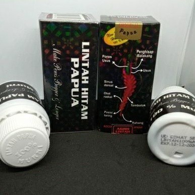 Candyloli.Shop - Minyak Lintah Hitam Papua Asli Murni 100%|pembesar|ORIGINAL TIMBUL|rotan keras