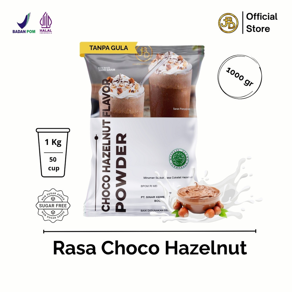 

Bubuk Minuman Premium CHOCO HAZELNUT -Jakarta Bubble Drink | BPOM&HALAL