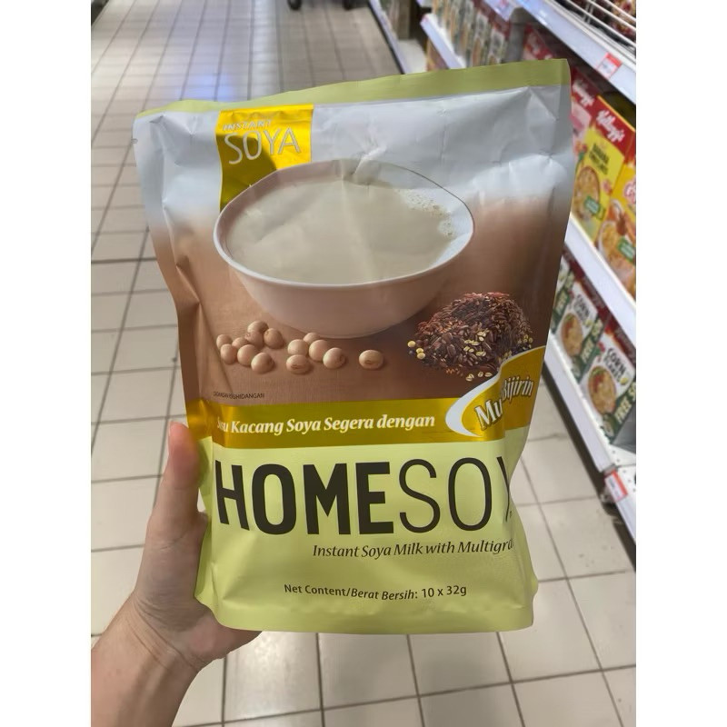 

homesoy instant soya milk 320 gram isi 10 bks