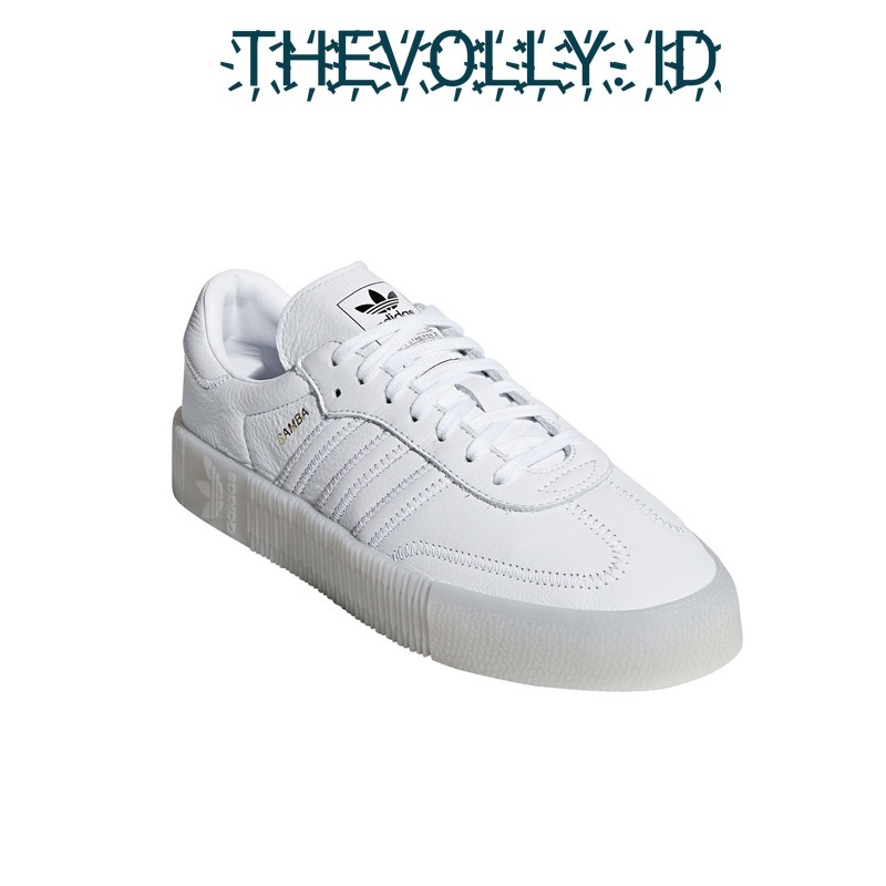 Sepatu Adidas Samba Rose Triple White BNIB Original / Sneakers Pria