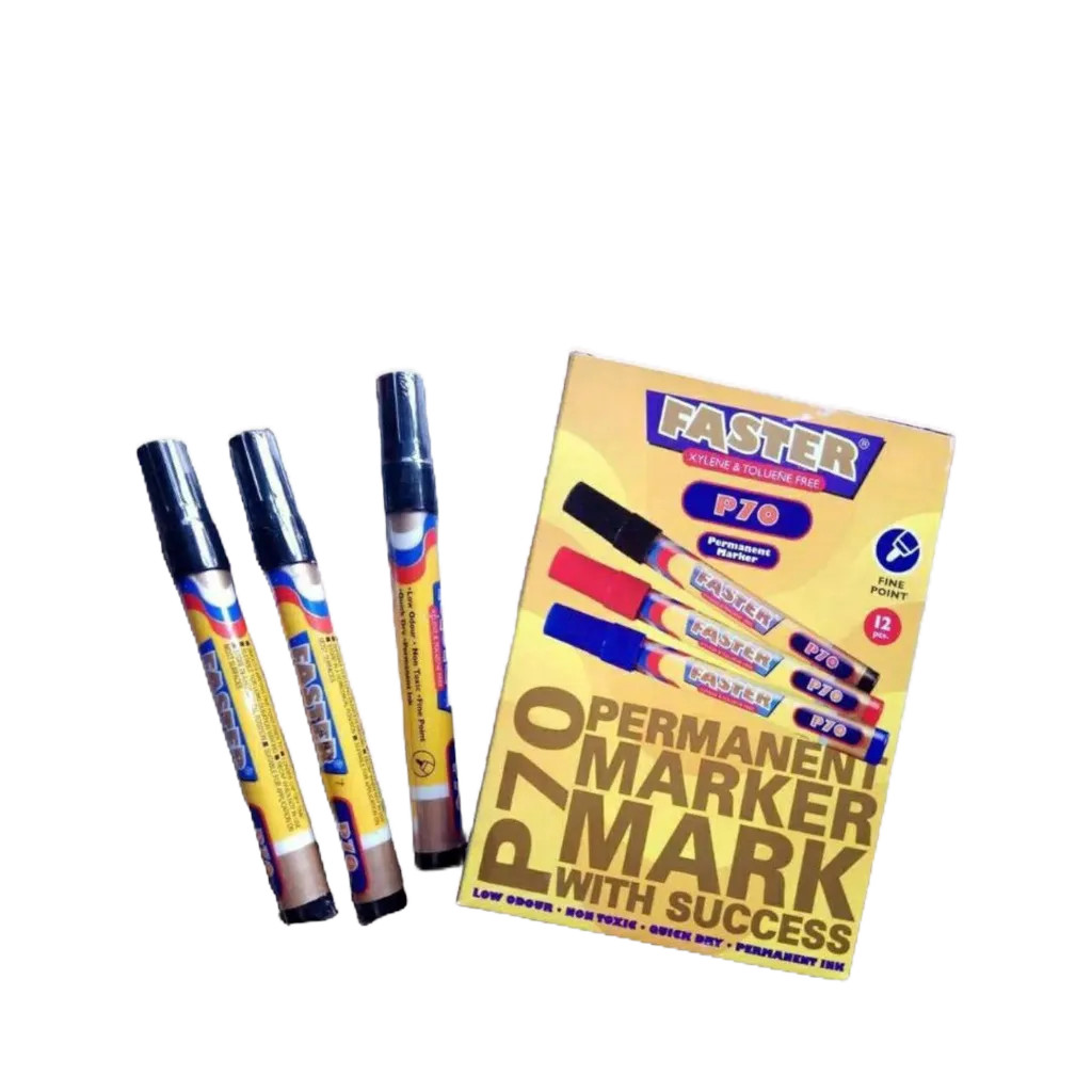 

[SDW] pekanbaru/Spidol Permanent FASTER Hitam P70 Satuan Murah