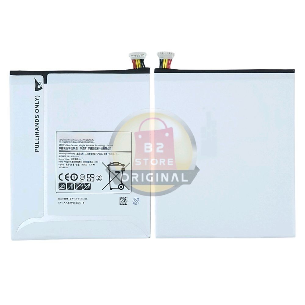 BATERAI EB-BT355ABE COMPATIBLE UNTUK SAMSUNG TAB A 8.0" & S-PEN T350 / T355 / P355 / P200 / P205 BAT