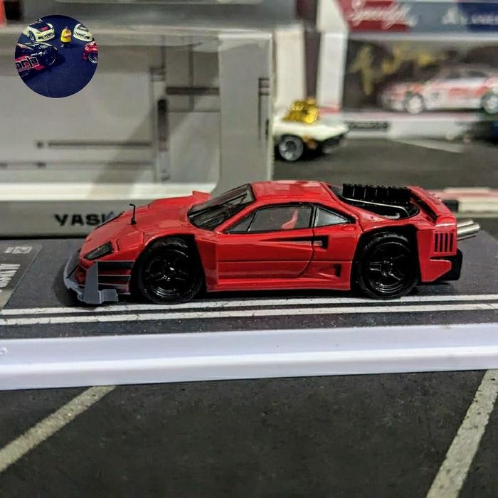 EX99... Diecast DCM Al Yasid Custom Ferrari F40 Red