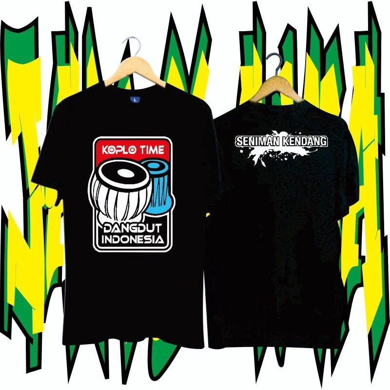 KAOS BAJU T-SHIRT KOPLO TIME SENIMAN KENDANG BISA COD