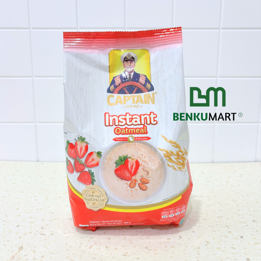

Captain Oats Instant Oatmeal (800 gr)