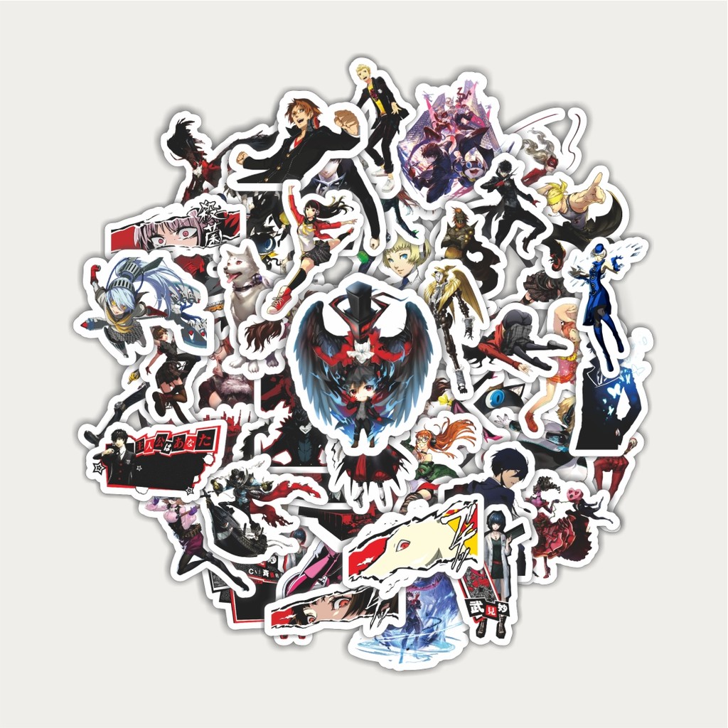 

Sticker Pack Stiker Video Game Series Person A5 V3 | Sticker TUMBLR | Stiker LAPTOP KOPER HELM