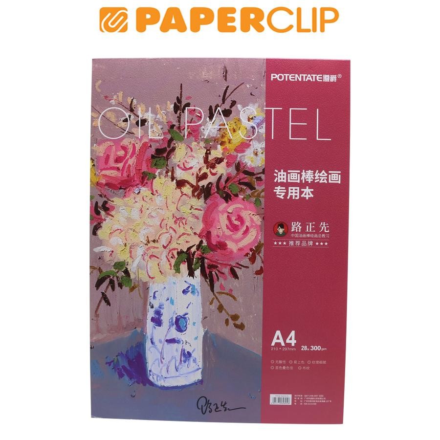 

SKETCH PAD / OIL PASTEL PAD A4 POTENTATE 022315