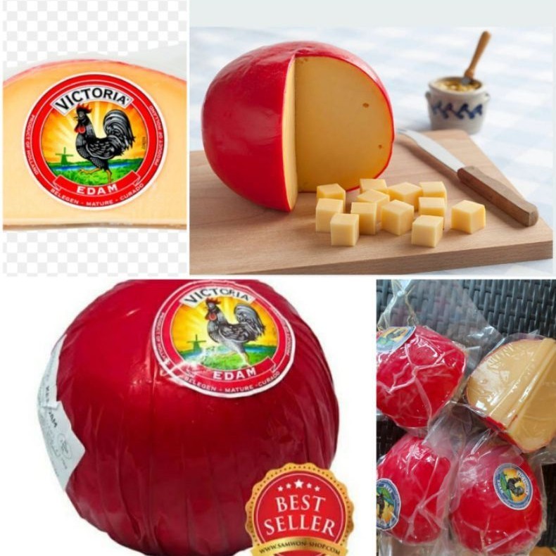 

keju edam victoria Holland best produk 500 gram pasti ready stock