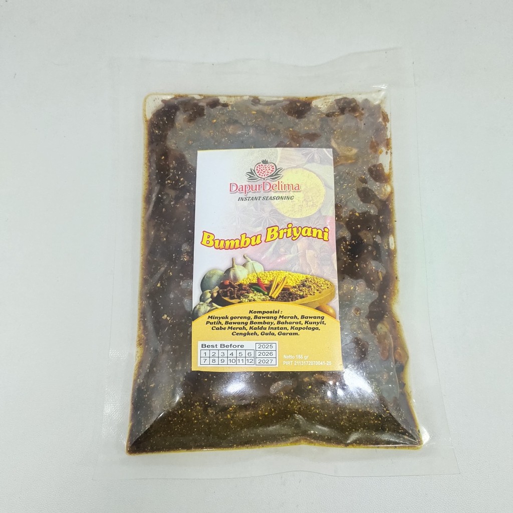 

DAPUR DELIMA BUMBU BIRYANI 165 GRAM