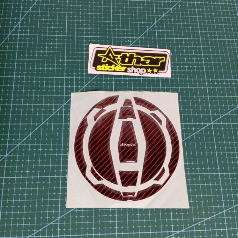 stiker ninja 250 fi emblem timbul ninja 250 fi