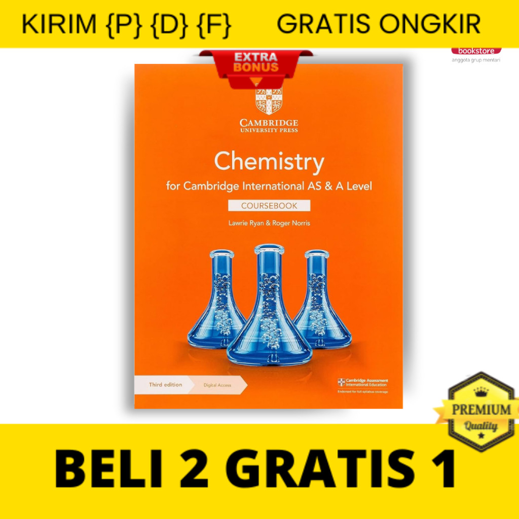 

{P} {D} {F} Cambridge International AS & A Level Chemistry with Digital Access