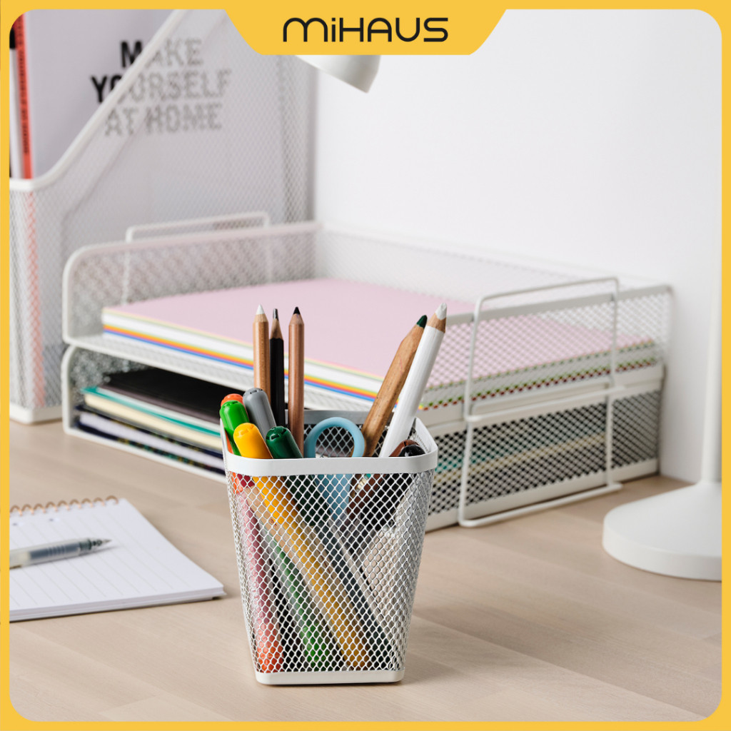 

NEW ARRIVAL IKEA MIHAUS DRONJONS Tempat pulpen, putih DR1425442