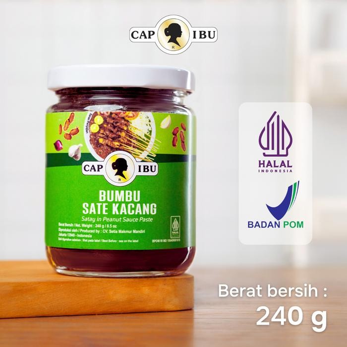 

Promo CAP IBU Bumbu Sate Kacang 240gr
