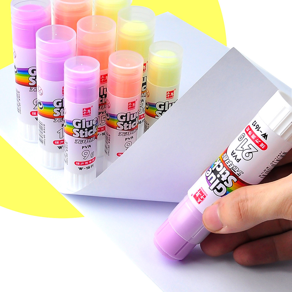 

7pcs solid glue 15g quick drying, office bill pasting, handmade DIY handicraft with strong viscosit- Office/School Supplies Back