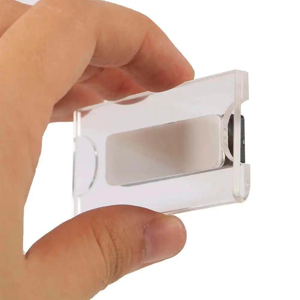 

Name ID Badge Holder Case Pins/Magnets Acrylic Name Plate Badge Holder Card Name Tag