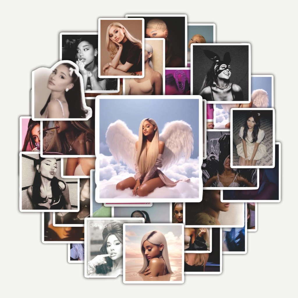 

Sticker Pack Stiker Ariana Grande | Sticker TUMBLR | Stiker LAPTOP KOPER HELM