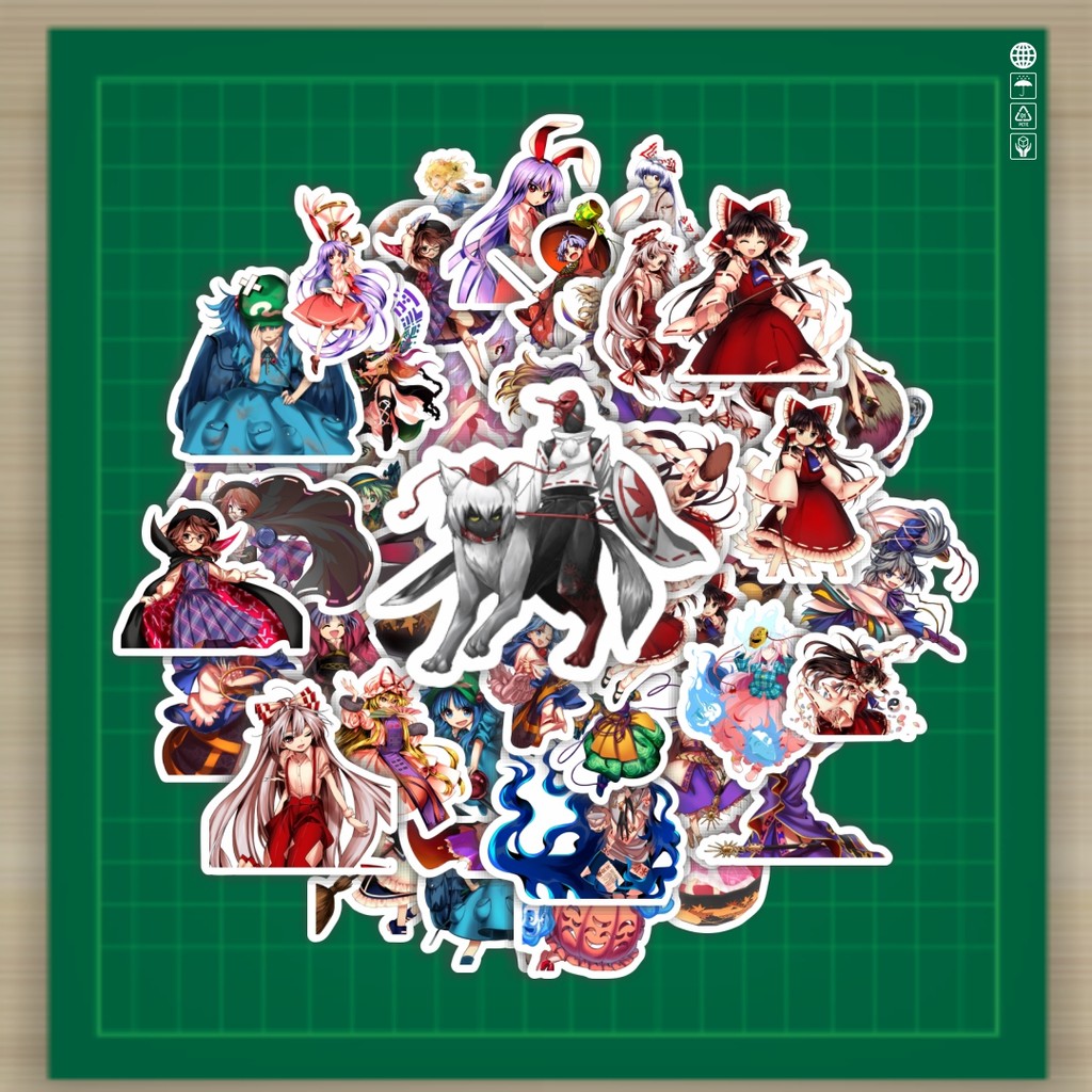 

HOT 50 PCS STIKER Stiker Game Series Urban Legend In Limbo Character Mix Stiker Fashion Cars Decal Dingin Kartu Album Custom Vinyl Anti Air- Sticker Aesthetic Buku Journal Koper Casing HP Tablet Laptop Helm Motor Botol Minum