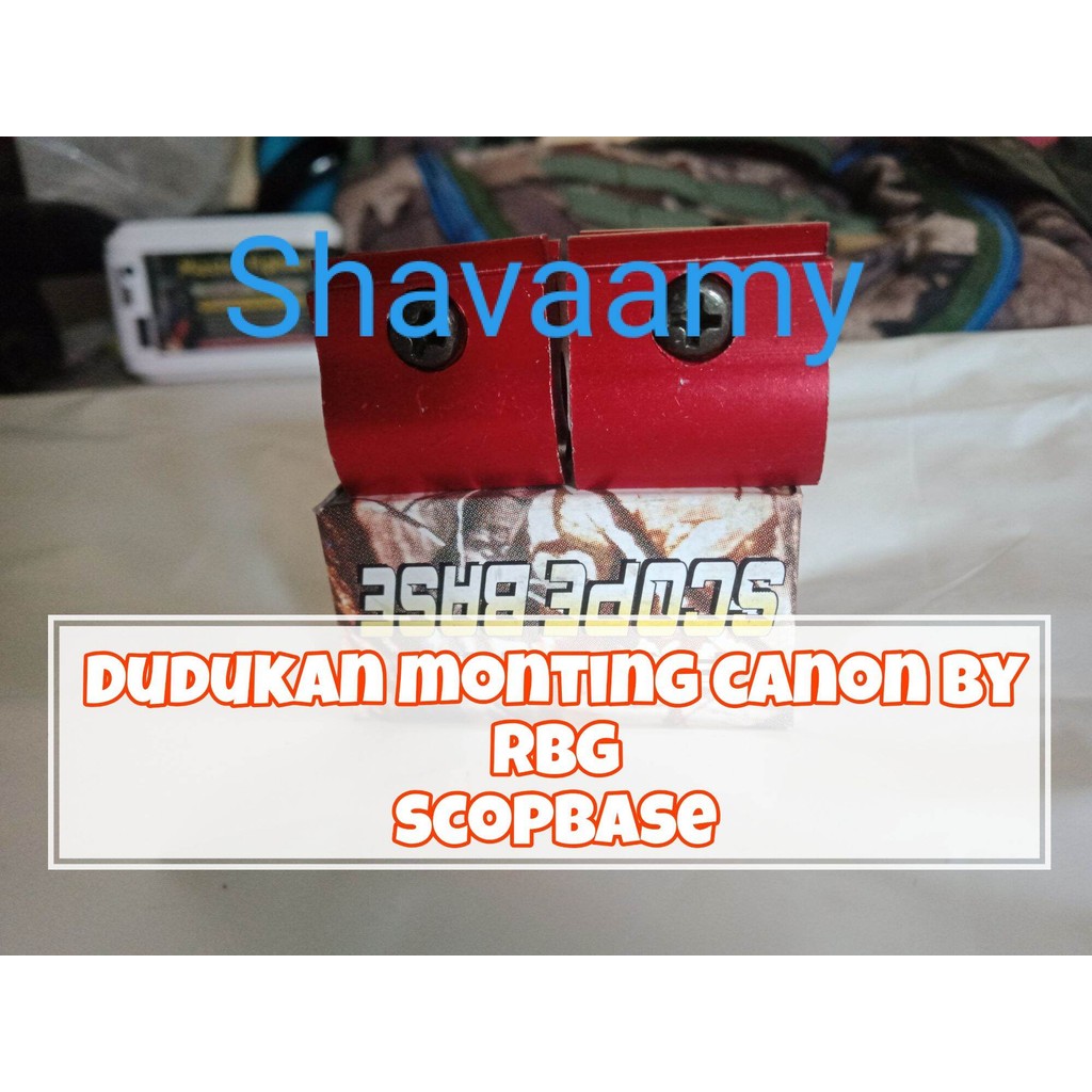 

dudukan mnting cnon warna by rbg rapih presisi