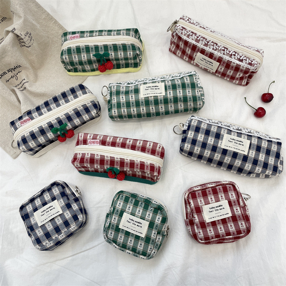 

Pencil Case Pen Case Office College School Storage Bag Pouch Holder Box Organizer Makeup Pouch Cosmetic Bag