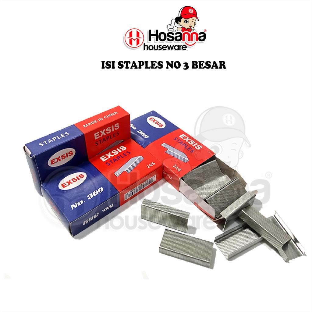 Isi Staples No. 3 Besar