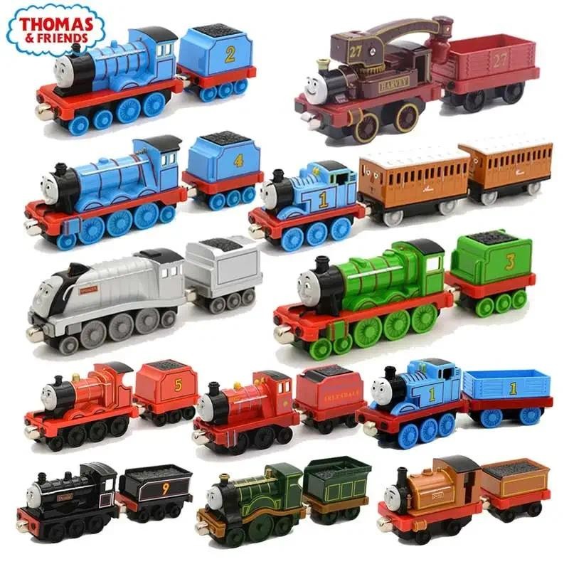 1:43 Thomas and Friends Harvey Stephen Edward Train Track Set Alloy Magnetic Train Carriage Model il
