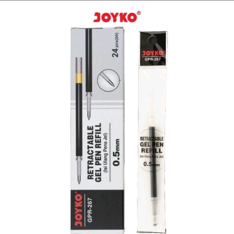 

Refill pulpen/Isi Pulpen Gel Cetek Joyko Gpr-267 ( 1pak/24pcs )